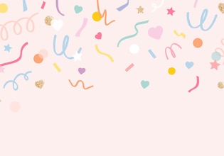 confetti illustrations