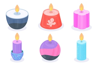 Candle clip arts