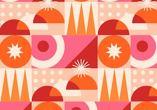 mid century modern patterns