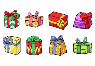 Gift clip arts