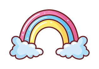 rainbow clip arts