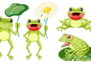 cartoon frog